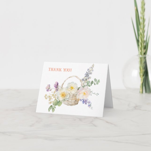 Tarjetas de agradecimiento Lovely Bee (Anverso)