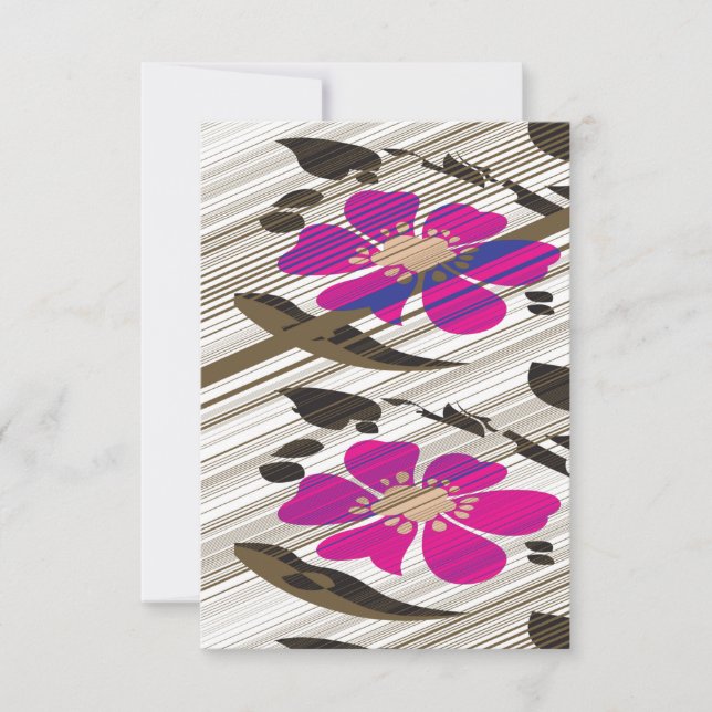 tarjetas de agradecimiento | Minimalista y cuadrad (Anverso)