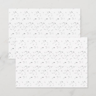 Tarjetas de agradecimiento minimalistas Elegante b