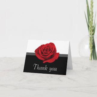 Tarjetas de agradecimiento Our Love Rose ~