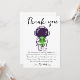 tarjetas de agradecimiento para baby shower con me