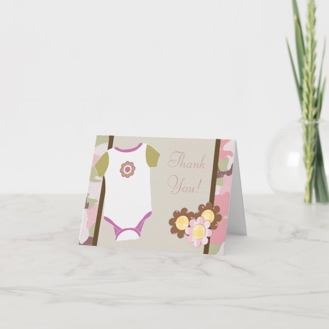 Tarjetas de agradecimiento para baby shower de cam (Anverso)