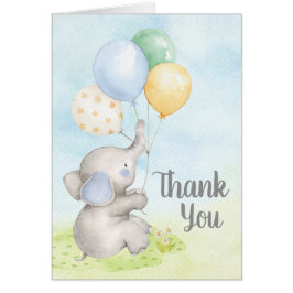 Tarjetas de agradecimiento para Baby Shower de Ele