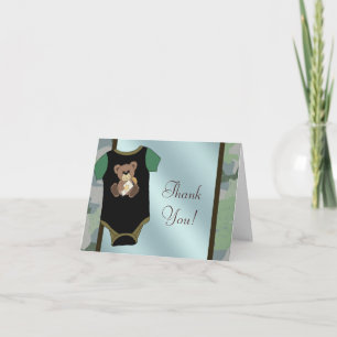 Tarjetas de agradecimiento para baby shower de niñ