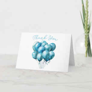 Tarjetas de agradecimiento para baby shower de niñ