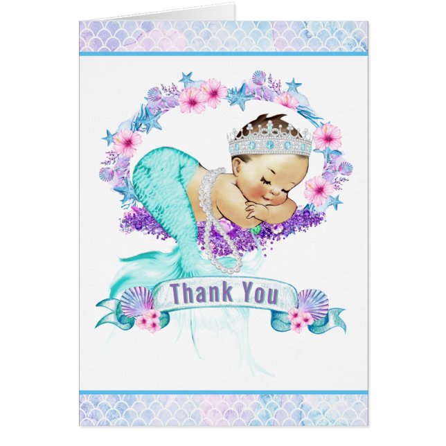 Tarjetas de agradecimiento para baby shower de sir (Frente)