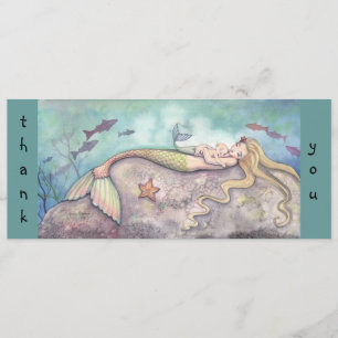 Tarjetas de agradecimiento para baby shower de sir