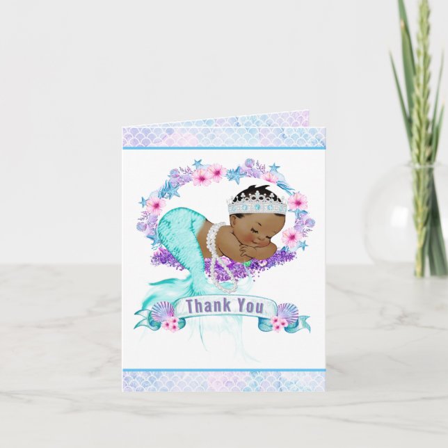Tarjetas de agradecimiento para baby shower de sir (Anverso)