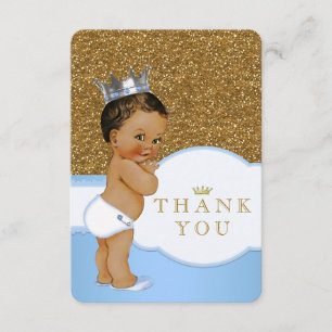 Tarjetas de agradecimiento para baby shower del Pr