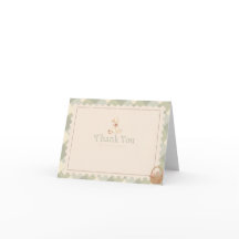 Tarjetas de agradecimiento para baby shower Silly