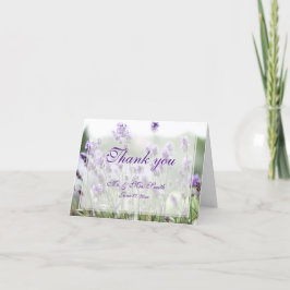Tarjetas de agradecimiento para boda bohemio de la