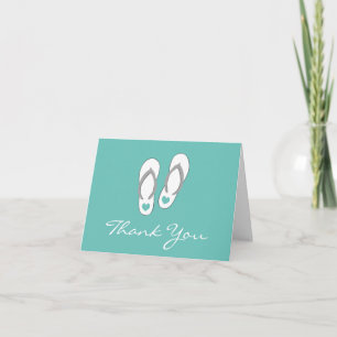 Tarjetas de agradecimiento para boda en la playa c