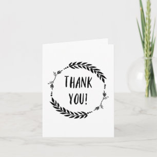 Tarjetas de agradecimiento para clientes de pequeñ