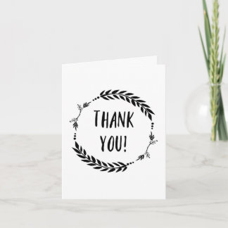 Tarjetas de agradecimiento para clientes de pequeñ