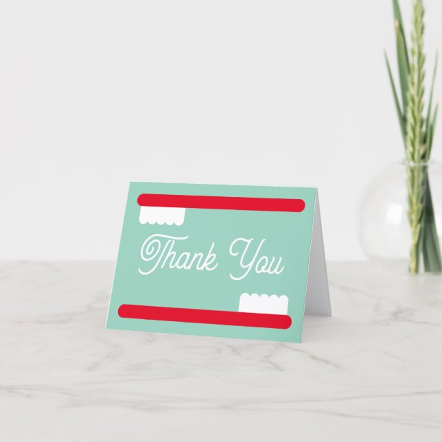 Tarjetas de agradecimiento para dentistas con esta (Anverso)