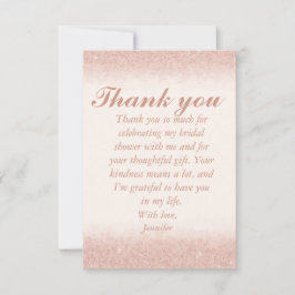 Tarjetas de agradecimiento para despedida de solte
