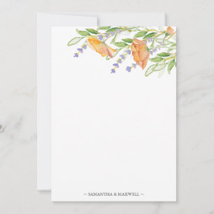 Tarjetas de agradecimiento para despedida de solte