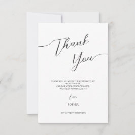 Tarjetas de agradecimiento para despedida de solte