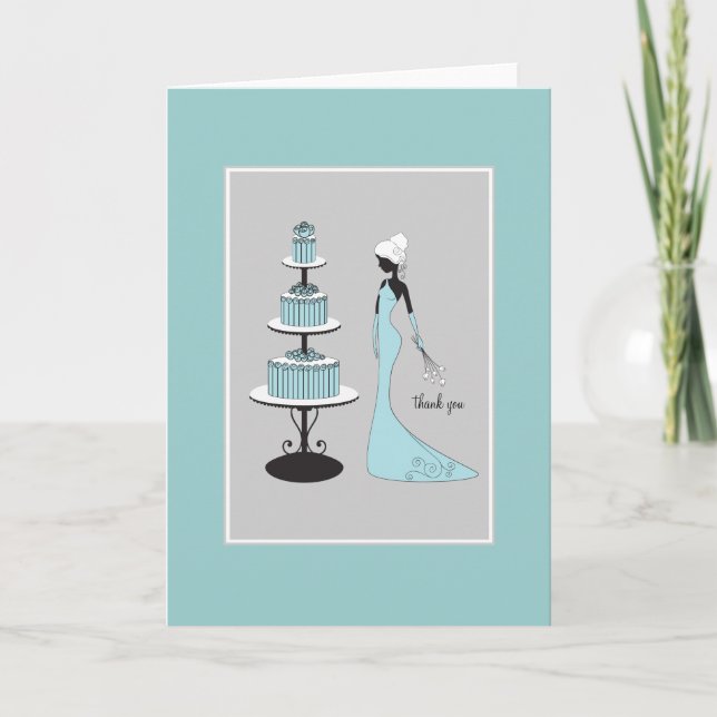 Tarjetas de agradecimiento para despedida de solte (Anverso)