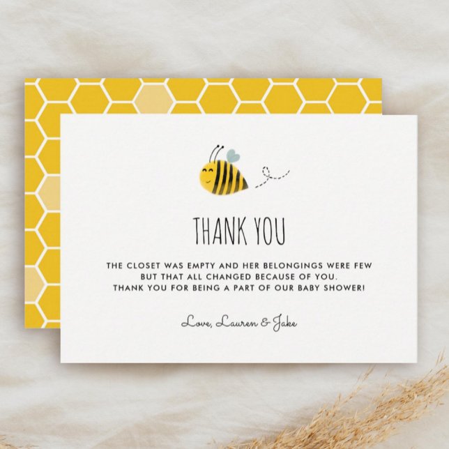 Tarjetas de agradecimiento para el tema de Honey B (Subido por el creador)