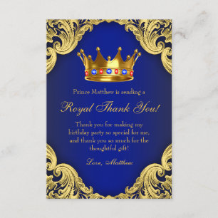 Tarjetas de agradecimiento para fiesta de cumpleañ