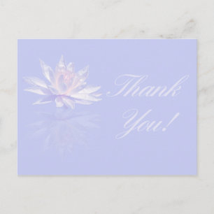Tarjetas de agradecimiento para Flores de Lotus
