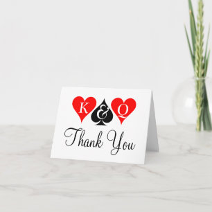 Tarjetas de agradecimiento para invitados de bodas