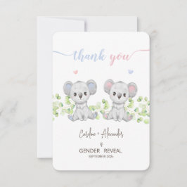 Tarjetas de agradecimiento para la Fiesta de Revel