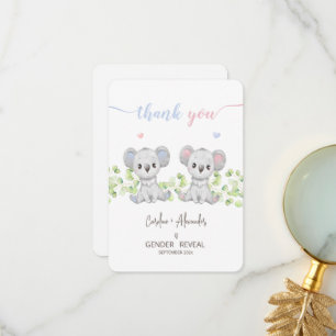 Tarjetas de agradecimiento para la Fiesta de Revel