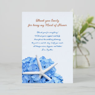 Tarjetas de agradecimiento para la fiesta nupcial