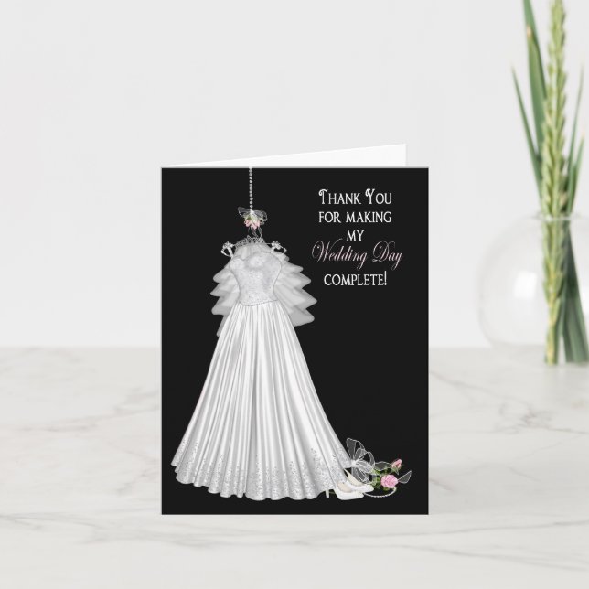 TARJETAS DE AGRADECIMIENTO PARA LA NOVIA - BODA (Anverso)