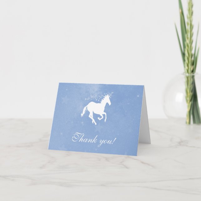 Tarjetas de agradecimiento para los Bodas Blue Uni (Anverso)