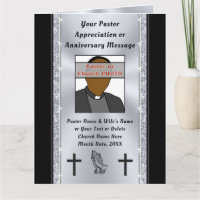 Tarjetas de Agradecimiento para Pastores Personali