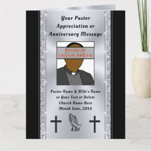 Tarjetas de Agradecimiento para Pastores Personali