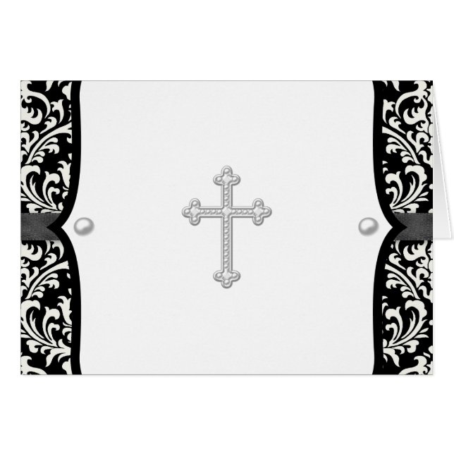 Tarjetas de agradecimiento para Pearl Cross y Blac (Anverso (Horizontal))