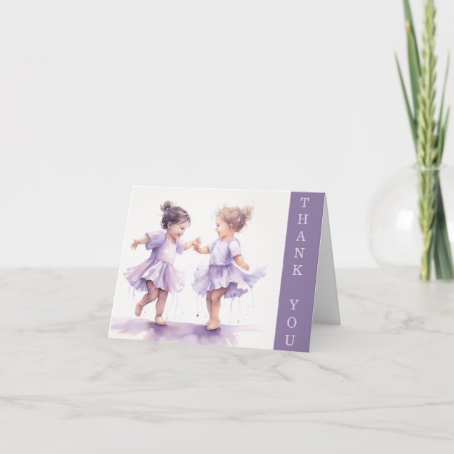 Tarjetas de agradecimiento para profesores de bail (Anverso)