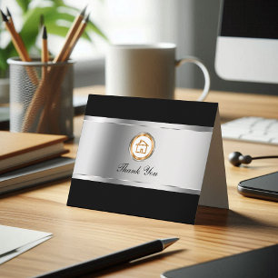 Tarjetas de agradecimiento para propiedades inmobi