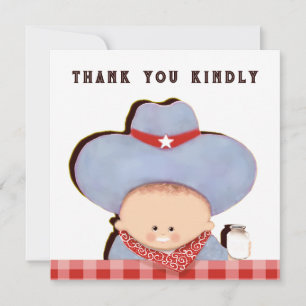 Tarjetas de agradecimiento para regalos de bebé