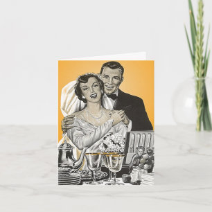 Tarjetas de agradecimiento para regalos de novia y
