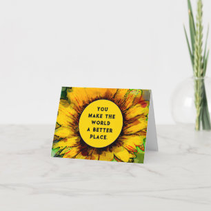Tarjetas de agradecimiento para voluntarios