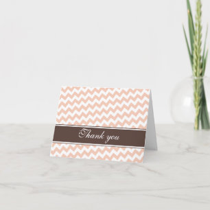 Tarjetas de agradecimiento personalizadas Chevron
