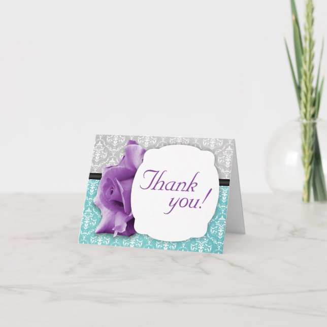 Tarjetas de agradecimiento personalizadas de Damas (Anverso)