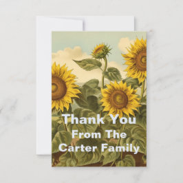 Tarjetas de agradecimiento personalizadas, tarjeta