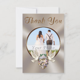 Tarjetas de agradecimiento personalizadas y Bodas 