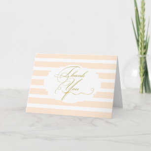 Tarjetas de agradecimiento Pink Elegance