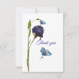 Tarjetas de agradecimiento planas