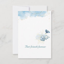 Tarjetas de agradecimiento planas