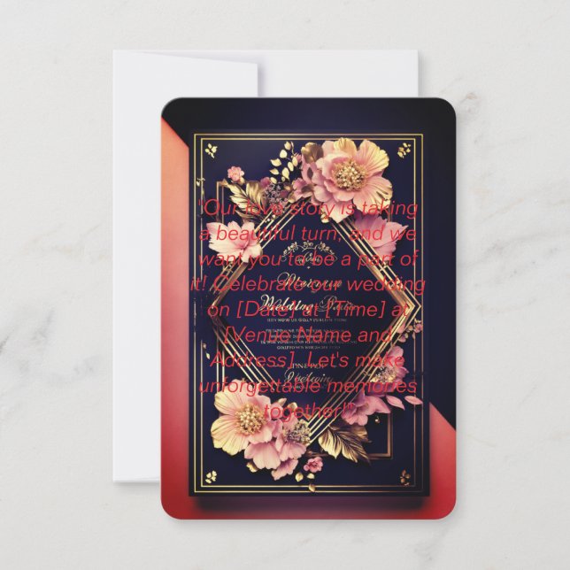 Tarjetas de agradecimiento planas elegantes - El t (Anverso)