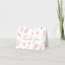 Tarjetas de agradecimiento plegables Brunch y Bubb