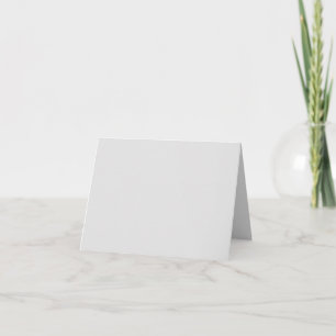 Tarjetas de agradecimiento plegadas personalizadas